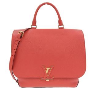 Louis Vuitton Parnacea Volta Taurillion Leather Shoulder Bag Pink